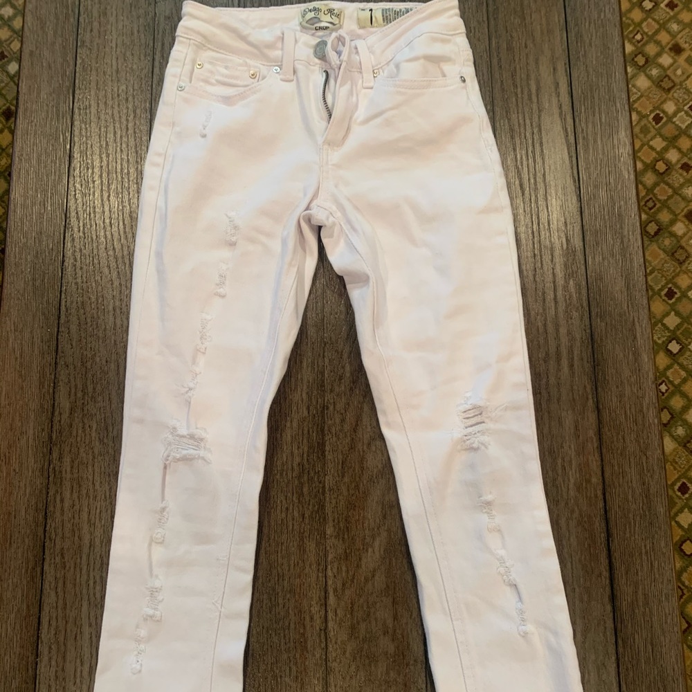 White jeans